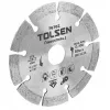 Disc diamantat  Tolsen segmentat 125x22.2 mm 6 mm 