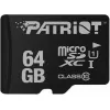 Card de memorie MicroSD 64GB PATRIOT LX Series (PSF64GMDC10) Class10, U1, UHS-I