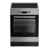 Плита электрическая 72 l, 920 W, Grill, Timer, 60 cm, Inox BEKO FSM69301XCT A