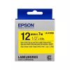 Картридж  EPSON LK-4YBVN; 12mm/7m Vinyl, Black/Yellow, C53S654042 