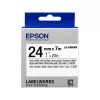 Картридж  EPSON LK-6WBVN; 24mm/7m Vinyl, Black/White, C53S656020 