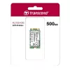 SSD M.2 SATA SSD  500GB TRANSCEND TS500GMTS425S 42mm, R/W:530/480MB/s, 50K/75K IOPS, 180 TBW, 3DTLC