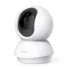 Camera IP  TP-LINK Tapo TC70, White, Pan/Tilt IP Camera, WiFi, Video resolution: 1080p, 114° angle lens, 1/2.9“, F/NO: 2.4; Focal Length: 4mm, 2-way audio, Privacy Mode, Motion Tracking, Night Vision, 360° Panoramic Snapshot, MicroSD up to 128GB, Andoid/iOS 