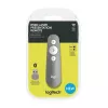 Mouse wireless  LOGITECH Presenter Logitech R500, Class 2 Laser, Range: 20m, Bluetooth/2.4 Ghz, 1xAAA, Grey  