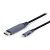 Cablu video  Cablexpert Type-C to DP 1.5m 4K at 60 Hz, CC-USB3C-DPF-01-6 
