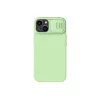 Чехол  Nillkin Apple iPhone 14, CamShield Silky Silicone Case, Mint Green 