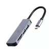 USB Hub  GEMBIRD UHB-CM-CRU3P1U2P2-01 Type-C to 2*USB2.0/1*USB3.1/SD/MicroSD