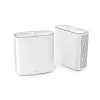 Беспроводной маршрутизатор  ASUS ZenWiFi XD6 WiFi System (XD6 2 Pack), White, WiFi 6 802.11ax Mesh System, Wireless-AX5400 574 Mbps+4804, Dual Band 2.4GHz/5GHz for up to super-fast 5.4Gbps, WAN:1xRJ45 LAN: 3xRJ45 10/100/1000 