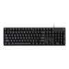 Gaming keyboard  LOGITECH G413 SE, Mechanical, PBT keycaps, Tactile, Aluminum-alloy, US Layout, Black 