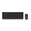 Kit (tastatura+mouse)  A4TECH FG1010S, Fn Keys, Splash Proof, Silent Mouse, 1xAA/1xAA, Grey 