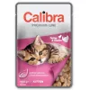 Влажный корм   CALIBRA Cat pouch Premium Kitten Turkey&Chiken 100g 