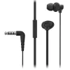 Наушники проводные  PANASONIC RP-TCM130GEK Black, Mic 4pin 1*mini-jack 3.5mm