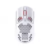 Мышь беспроводная  HyperX Pulsefire Haste Wireless Gaming Mouse, White, Connection Type: 2.4GHz Wireless / Wired, Ultra-light hex shell design, 400–16000 DPI, 4 DPI presets, Pixart PAW3335 Sensor, TTC Golden Micro Dustproof Switch, Battery Life: Up to 100 hours, 59g 