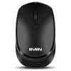 Mouse wireless  SVEN RX-210W Wireless, Optical Mouse, Symmetrical shape, up to 1400 DPI, number of keys 3+1 (scroll wheel), 1 battery AA, USB, 2.4 GHz, Black 