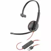 Casti cu microfon  Plantronics Mono BLACKWIRE C3210 USB-A 