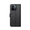 Husa  Xcover Xiaomi RedMi 12C, Leather, Black 