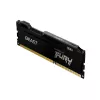 RAM  KINGSTON 8GB DDR3-1600 FURY Beast DDR3, PC12800, CL10, 2Rx8, 1.5V, Auto-overclocking, Asymmetric BLACK heat spreader 