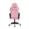 Fotoliu Gaming Gazlift, 120 kg, 127-135 cm, Roz, Alb Havit GC932, Headrest & Lumbar cushion, 2D Armrest, 166 degrees, Pink 