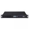 ИБП 700 VA/560 W POWERCOM SPR-700, 700VA/560W, Tower/Rack 1U, Smart Line Int.,Sinewave, LCD, AVR, USB, 6xIEC C13 