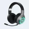 Наушники с микрофоном  EDIFIER G33BT Grey / Bluetooth Gaming On-ear headphones with microphone, RGB, 10W RMS total output power from 0.5" tweeters and 3.5" mid-bass drivers, Playback time 24 hours (light on);48 hours (light off) 