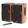 Boxa  EDIFIER R1380DB Brown, 2.0/ RMS 42W (2x21W), Audio In: Qualcomm Bluetooth V5.1, RCA x2, optical, coaxial, AUX, Class-D amplifier, remote control, wooden, (4"+1/2') 