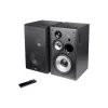 Колонка  EDIFIER R2850DB (Bluetooth) Black, 2.0/ RMS 150W (2x68W), Qualcomm aptX, Three-amping, Hi-Fi, Audio in: Bluetooth V5.1, two digital (Optical, Coaxial) & two analog (RCA), remote control, wooden, (6.5"+4"+3/4") 