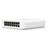 Comutator de retea  Ubiquiti UniFi Switch USW-Lite-16-POE, 16-Port Gigabit RJ45, 8xPoE+ 