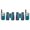 Binoclu  Levenhuk LabZZ WTT10 Blue Walkie Talkie and Binoculars Set 