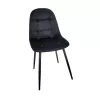 Стул  MP 6155 velour negru 