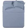 Постельное белье (комплект) 2 persoane Euro, Bumbac, Satin, Albastru deschis Askona Askona Home EUR Небесный 