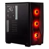 Корпус без БП  CORSAIR Carbide Series SPEC-DELTA RGB Tempered Glass Mid-Tower ATX Gaming Case Black no PSU 