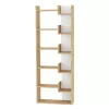 Etajera  Stejar, Alb MLAND OPPA BOOKCASE  