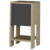 Прикроватная тумба Stejar, Antracit Mobiland  EMA NIGHTSTAND - OAK - ANTHRACITE 