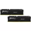 Модуль памяти  KINGSTON 16GB (Kit of 2*8GB) DDR5-5600 FURY® Beast DDR5 EXPO, PC44800, CL36, 1Rx16, 1.25V, Auto-overclocking, Asymmetric BLACK low-profile heat spreader, AMD® EXPO v1.0 and Intel® Extreme Memory Profiles (Intel® XMP) 3.0 