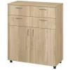 Comoda Stejar Sonoma MOBILON «К-3+2»  80 x 38 x 94