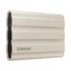 Жёсткий диск внешний  Samsung 2.0TB Samsung Portable SSD T7 Shield Beige, USB-C 3.1 (88x59x13mm, 98g,R/W:1050/1000MB/s, IP65) 