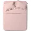 Lenjerie de pat 2 persoane Euro, Bumbac, Satin, Pudra Askona Home 