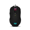 Gaming Mouse  SVEN RX-G955 Gaming, Optical Mouse 600-4000 dpi, 7+1 buttons (scroll wheel), DPI switching modes, Two navigation buttons (Forward and Back), RGB backlight, Soft Touch coating, USB, Black