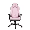 Игровое геймерское кресло  AROZZI Vernazza SuperSoft Fabric, Pink Velvety texture fluid-repellant, max weight up to 135-145kg / height 165-190cm, Tilt Angle Lock, Recline 165°, 4D Armrests, Head and Lumber cushions, Metal Frame, Aluminium wheelbase