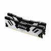 Модуль памяти  KINGSTON 96GB (Kit of 2*48GB) DDR5-6400 FURY® Renegade Silver D DR5, PC48800, CL32, 1.35V, 2Rx8, Auto-overclocking, Symmetric SILVER Large heat spreader, Intel XMP 3.0 Ready (Extreme Memory Profiles)