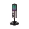 Microfon  Havit GK61 Cardioid, 100Hz-18kHz, -33±2dB, Touch mute key, 1.8m. RGB, USB, Black/Ochre