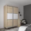 Dulap cu usi glisante Wenge  MOBILDOR LUX Aron P - uși K 120x60x220 