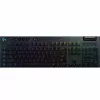 Gaming keyboard  LOGITECH Gaming Wireless Keyboard G915, Mechanical, Ultra thin, GL Tactile, Aluminum, Media сontrols, Volume roller, RGB, 2.4GHz+BT, EN, Black.  