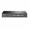 Коммутатор сетевой  TP-LINK TL-SG1016D, 16-port Gigabit Switch, 16 10/100/1000M RJ45 ports, Desktop/Rackmount, metal case 