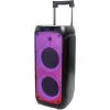 Boxa  Eden Party Speaker ED-1016 with 2 Wireless Microphones 100W, 10", Black 