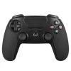 Gamepad  SVEN GC-4040, 4 axes, D-Pad, 2 mini joysticks, 11 buttons, Vibration feedback, Touchpad, Gyroscope, 500mAh, 3.5mm, BT, Black 