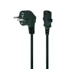 Cablu de alimentare  GEMBIRD PC-186-VDE power cord,VDE approval, 1.8 m 