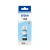 Картридж струйный  EPSON C13T09C54A, 108 EcoTank Light Cyan ink bottle, 70 ml, for Epson L8050/ L18050 