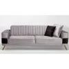 Canapea Gri Modalife Demre 3 seater 233x94x77