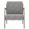 Fotoliu Stofa Dogtas GLORIA Armchair, GK:1800/BM:1800/AR:Black, dekostoff black/white stripes 